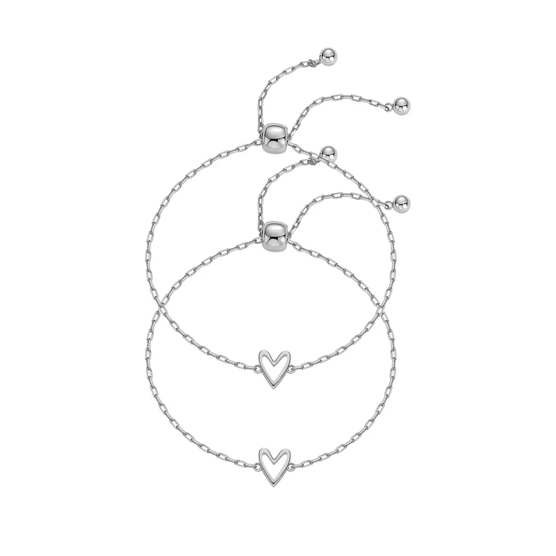 2pcs silver set 2
