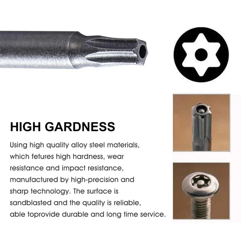 Screwdriver Set Strong Magnetic Batch Head Tamper Proof Security Torx Slotted Phillips Exagonal Bit Car Repair Tool