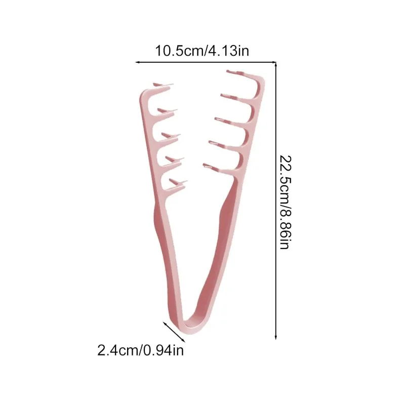 Men's Wide Tooth Fluffy Texture Styling Comb, Dual-purpose Set of Wide Portable Travel Accessories for  Women's  Beauty