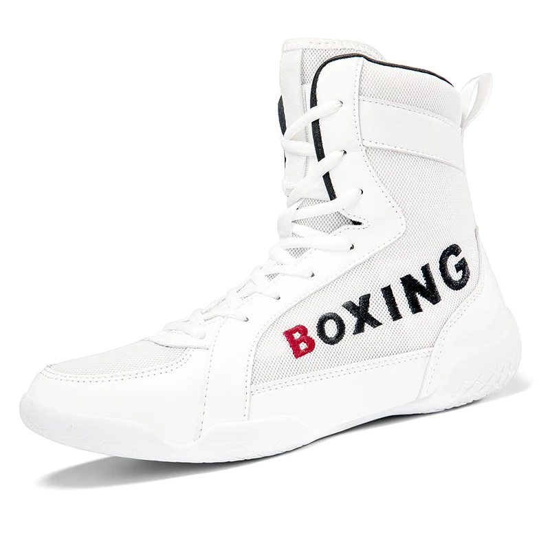 Top Quality Wrestling Sneakers Mens Designer Wearable Boxing Sneakers Classic Branded Athletic Boxing Fighting Boots