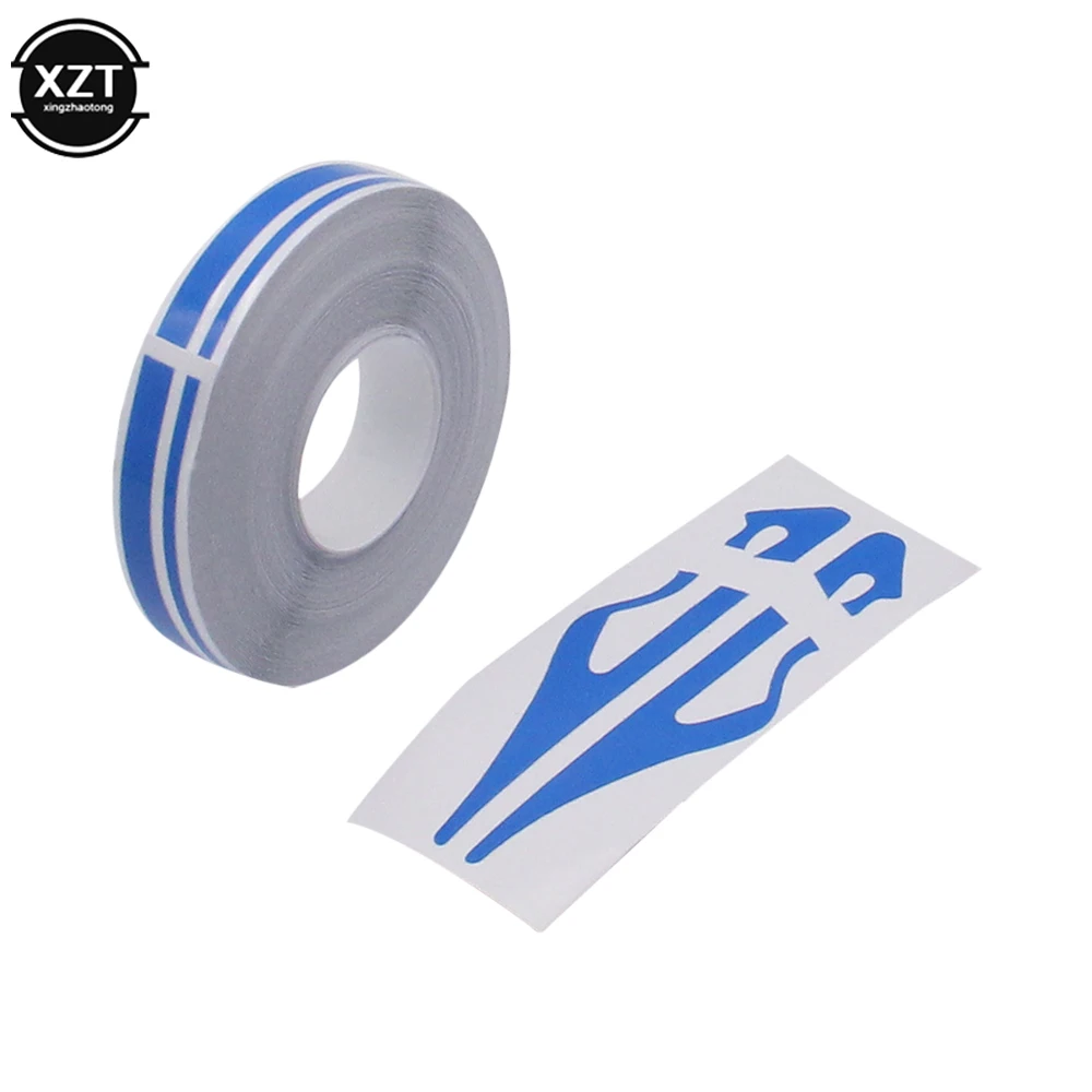 Sticker Bomb Car & Truck Decals & Vinyl 9/16 (15mm) Gloss White Vinyl Pinstripe Tape - Double Line Styling Decal, 32ft Roll Self-adhesive Car Motorcycle Stripe