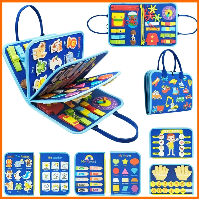 Travel Bags for Montessori Toddlers - Screen Free Options for