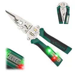 Foldable Wire Stripper with Cable Cutter and Built - In Voltage Tester (A)