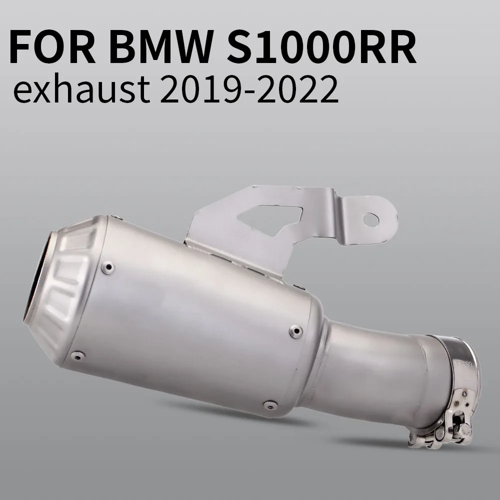 

FOR BMW S1000R S1000RR 2019-2023 Motorcycle Racing Performance Exhaust Racing Line Original Location Motorcycle Muffler