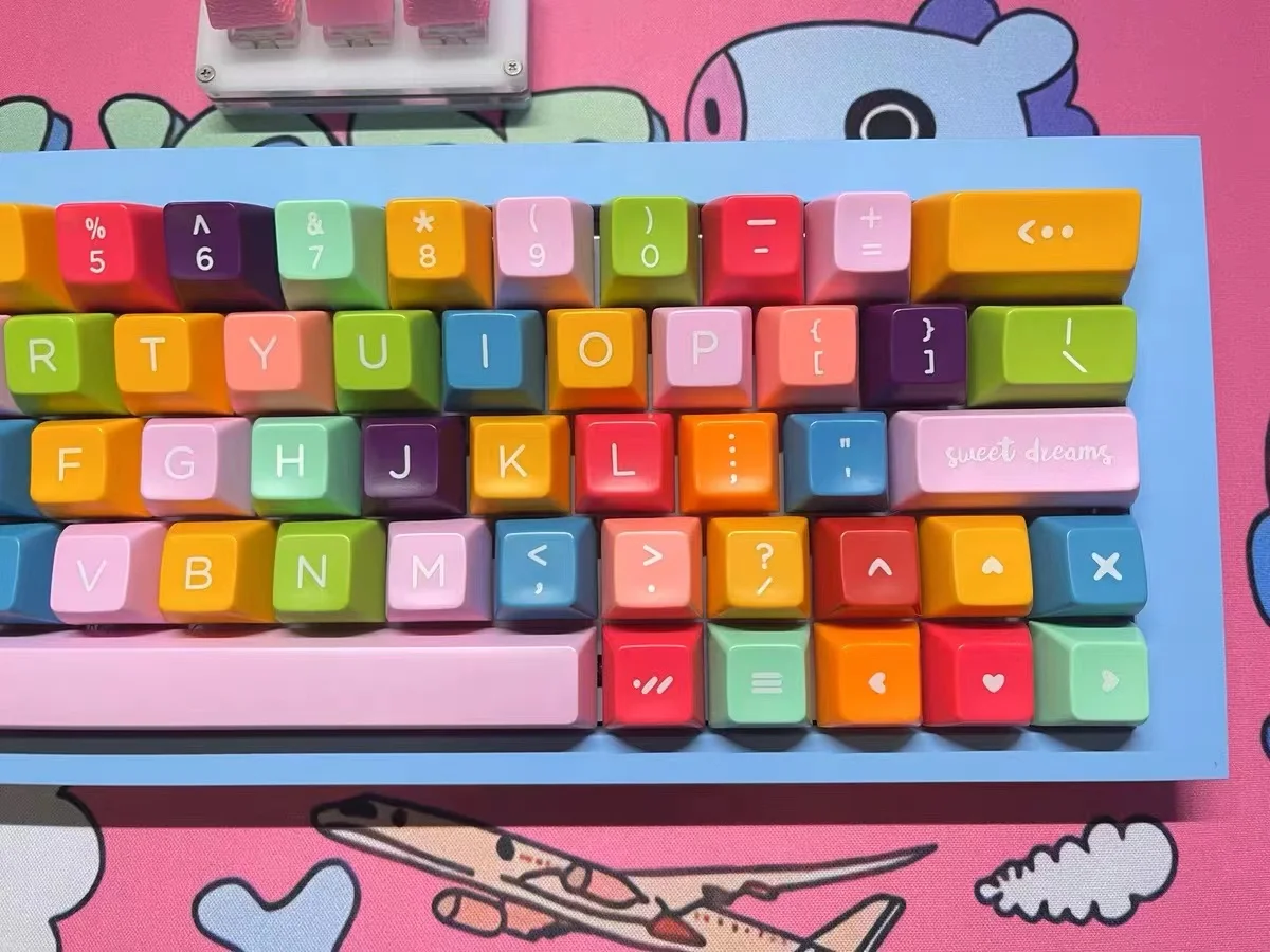 Cor Milho Cob Perfil Keycaps, ABS Keycaps