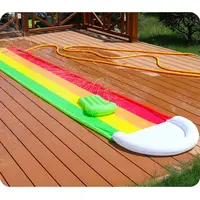 Triple Lane Slip Slides, 16 Feet Slip and Slide with Body Boards for Outside Garden Backyard, Outdoor Summer Water Lawn Slides T 2