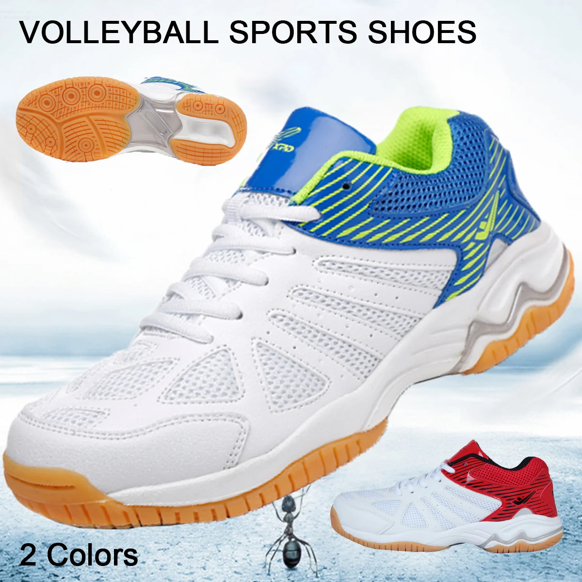 New Men's and Women's Volleyball Shoes Outdoor Multi functional Sports Shoes Professional Training
