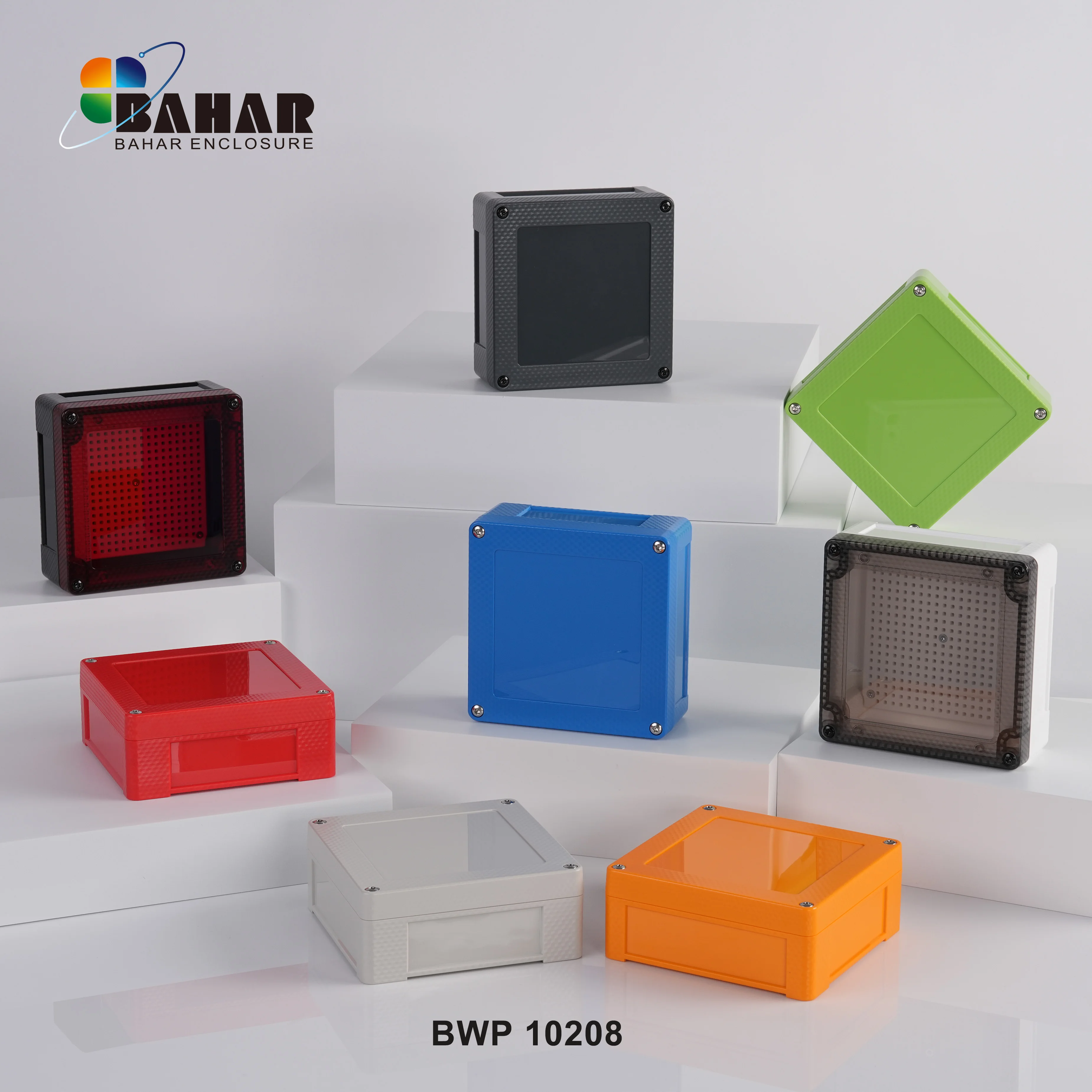 Bahar-abs Caixa de Junção de Fio de Plástico Gabinete Impermeável ao ar Livre Case Instrumento Elétrico Caixa de Conexão Projeto Habitação Ip68