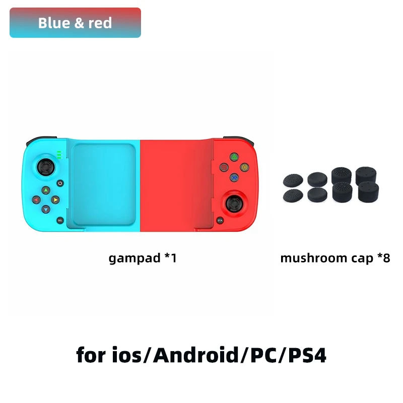 D3 Bezprzewodowy, rozciągliwy kontroler gier kompatybilny z Bluetoothem do telefonów komórkowych Android IOS PC Gamepad Joystick Sterowanie grą