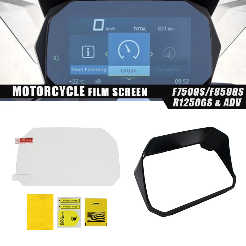 

For BMW R1250GS R1200GS F 900 R XR C400X F750GS F850GS M1000RR R1250R R1250RS S1000XR Instrument hat Sun Visor Glare protection