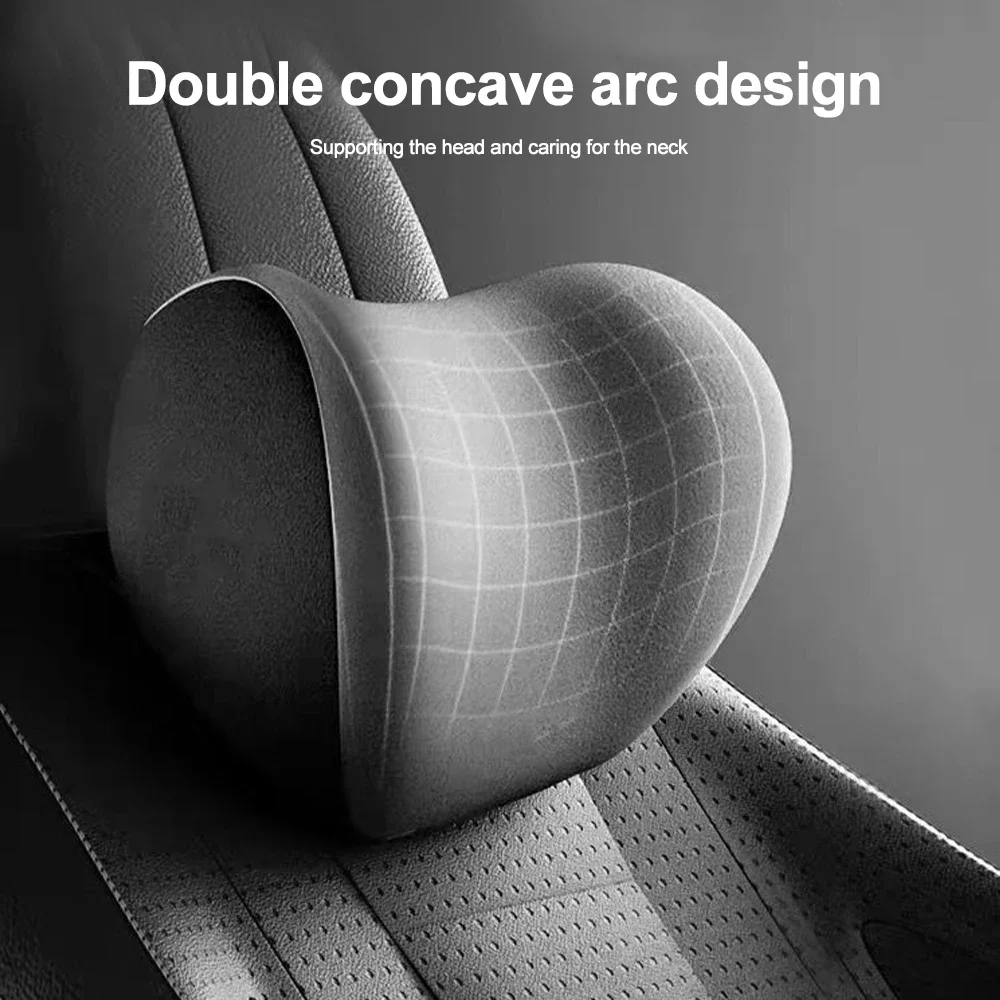 Car Neck Headrest Pillow Accessories Cushion Auto Seat Head Support Neck Protector Automobiles Seat Rest Memory Cotton car pillow car headrest memory foam pillow car neck pillow