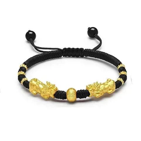 High quality mens bracelet gold AU999 dragon brand bracelet 24K pure gold exquisite watch chain domineering gift for dad