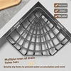 Kitchen Storage Drain Basket Sink Holder Adjustable Soap Sponge Shelf Wall Mounted Drain Basket Plastic Home Kitchen Accessories 3