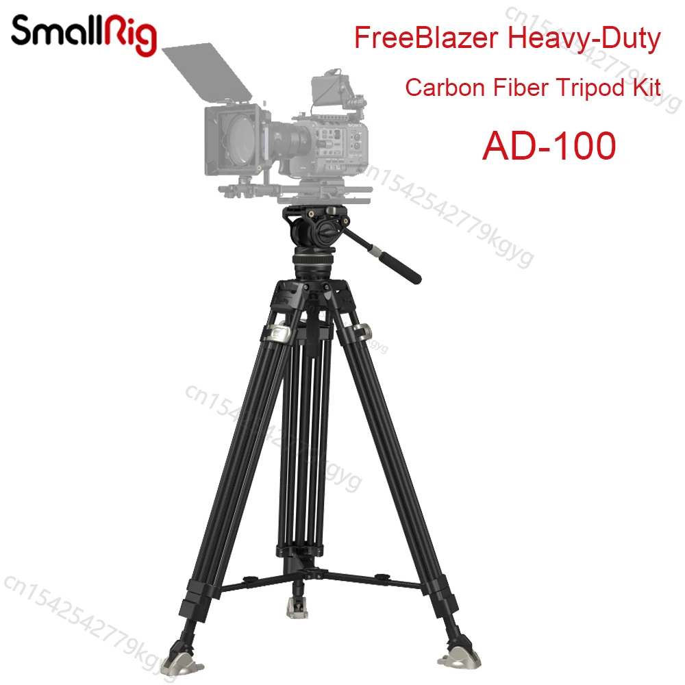 SmallRig AD-100 FreeBlazer Heavy-Duty Carbon Fiber Tripod Kit One 