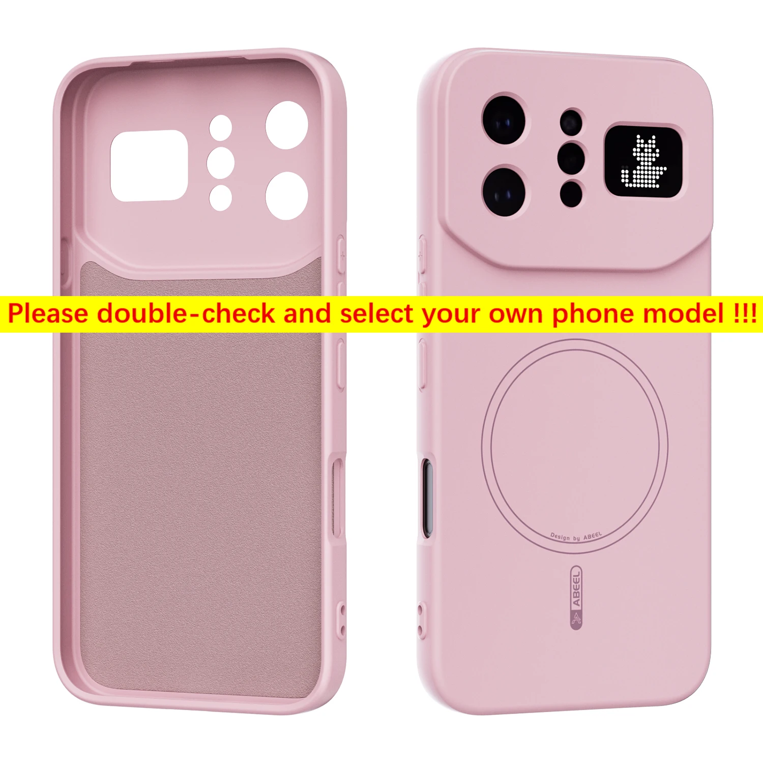 Magnetic Liquid Silicone Soft Phone Case - Skin-Friendly Feel