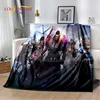 Lost Ark Game Gamer Cartoon Soft Plush Blanket,Flannel Blanket Throw Blanket for Living Room Bedroom Bed Sofa Picnic Cover Kids 2