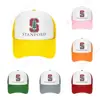 Stanford University Trucker Hats Women Mens Baseball Cap Fashion Ball Dad Caps Unisex Mesh Hats for Casual GYM Travel Headwear 1