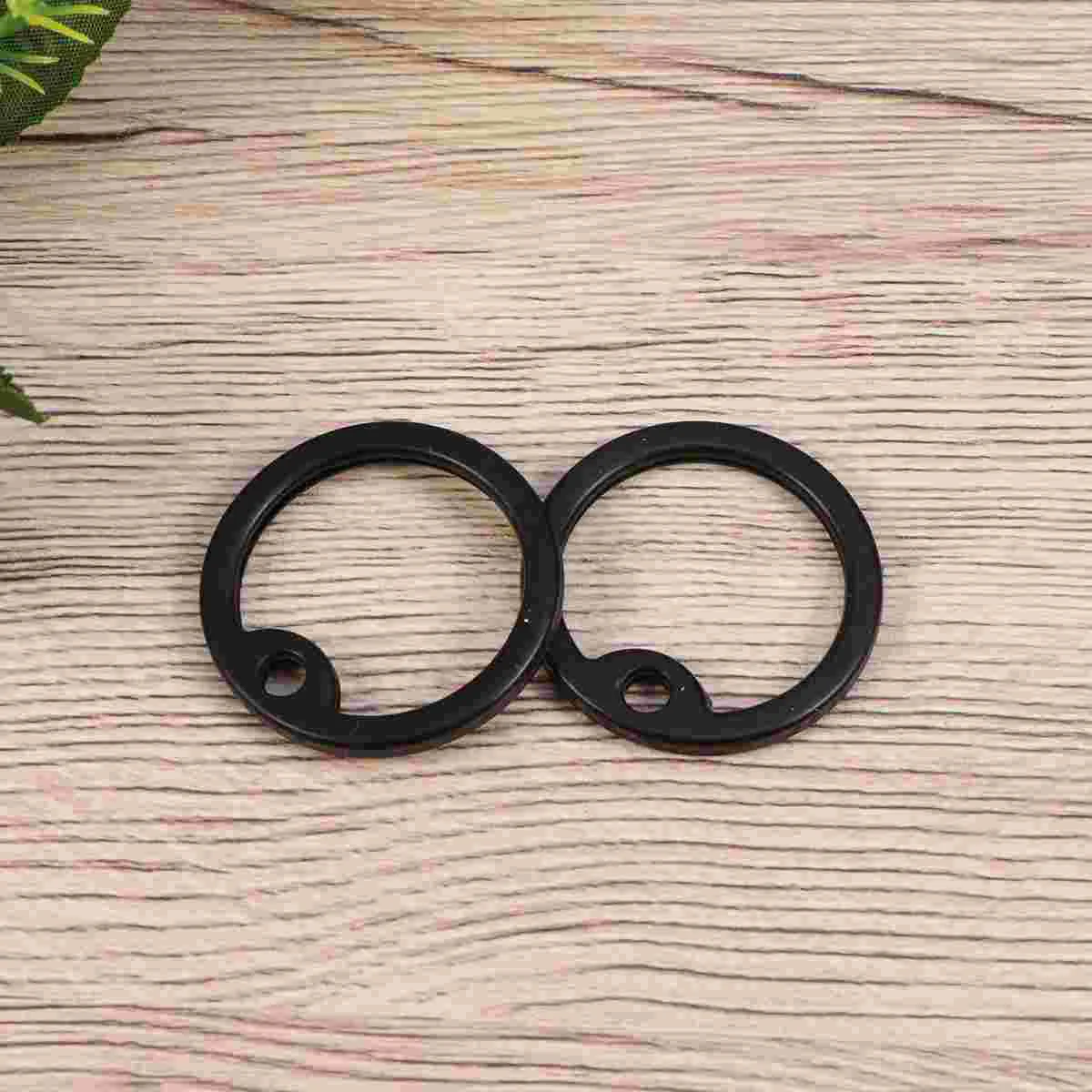 

Dog ID Tag Silencers Silicone Dogtag Silencer (Black)