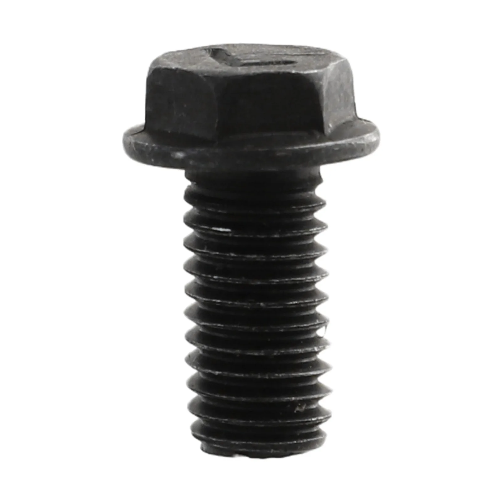 Convenient and Strong Left Hand Thread Hex Flange Saw Blade Screw M8 X 18mm, Set of 5 Carbon Steel Screws for Cutting Machine