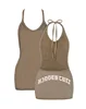 Fashion Y2K Sex appeal Letter splice Mini Tank Dress for Women Streetwear Summer Sleeveless Backless Short Hot Girl tank Dresses 3