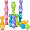 Baby Cartoon Bowling Set Education Toys For Kid Toddlers Number Learning Outdoor Sports Interactions Games Toy for Children Gift 1
