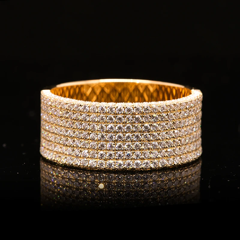 14k Yellow Gold DEF Color Round Cut Lab Grown Diamond Engagement