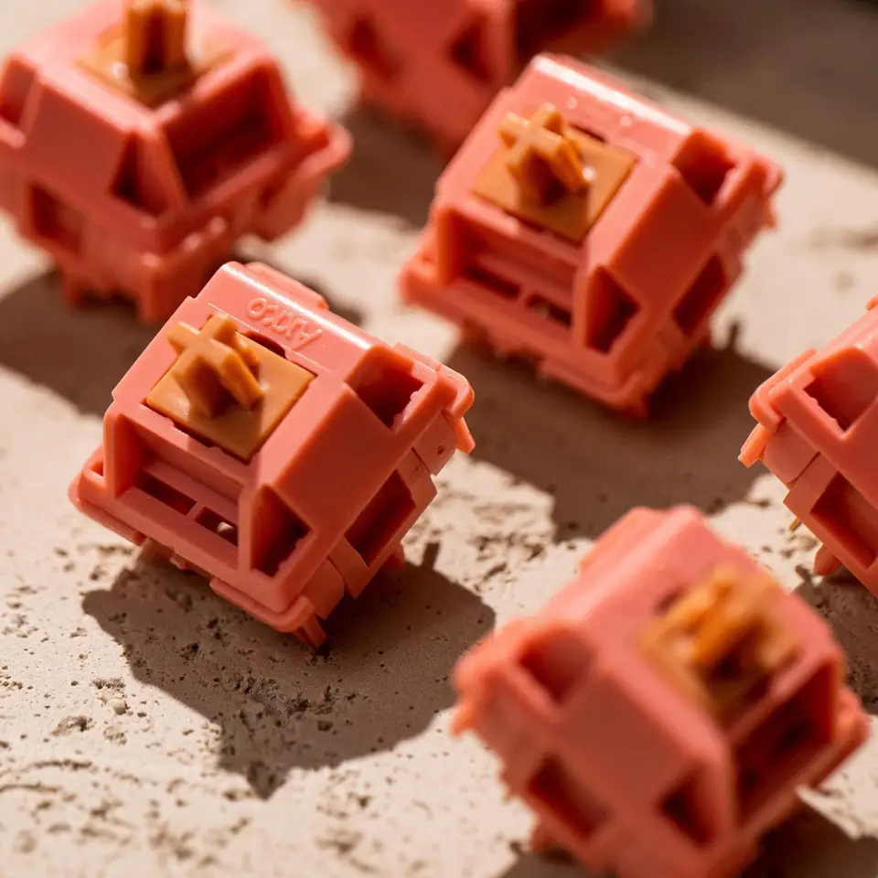 Akko Rosewood Switch 5 Pins 40gf Linear Switch Factory Lubed Deep