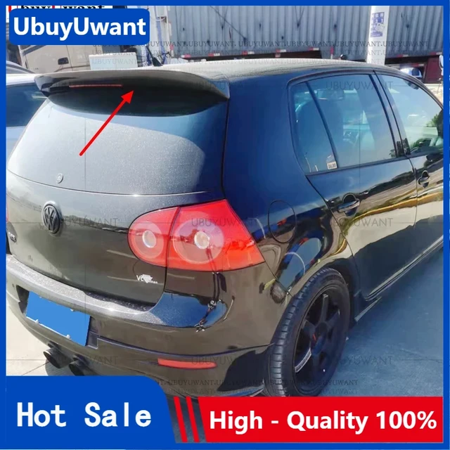 Car Rear Roof Lip Spoiler for Volkswagen VW Golf 5 V MK5 R32 GTI 2006 - 2009  Window Spoiler Without Lamp Carbon Fiber / FRP - AliExpress