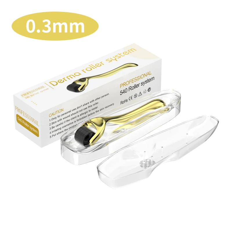 Рисунок 6 - Высококачественный мезороллер с золотистой ручкой 540