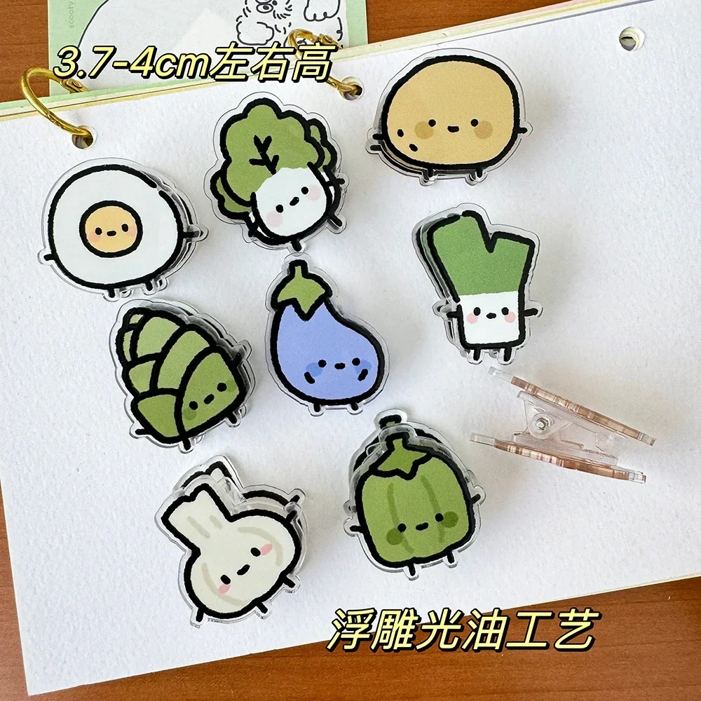 INS Animal Cartoon Decoration Gift Sealing Clip Note Clip Pp for Students Cute