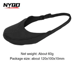 Black Waterproof Anti - Slip Motorcycle Shoe Shifter Protector, Easy to Install (1 PCS)