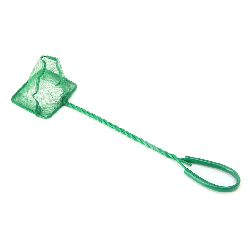 

Aquarium Fish Net 4 Inches Green for Extra Fine Mesh Durable Strong & Safe