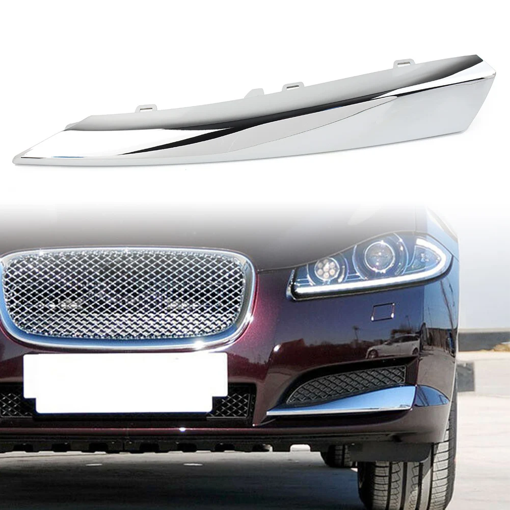 Garniture Calandre Latérale Chromée Pour Jaguar XF 2012-2015 - 1 Pièce Gauche Ou Droite, ABS (décoration Pare-chocs)