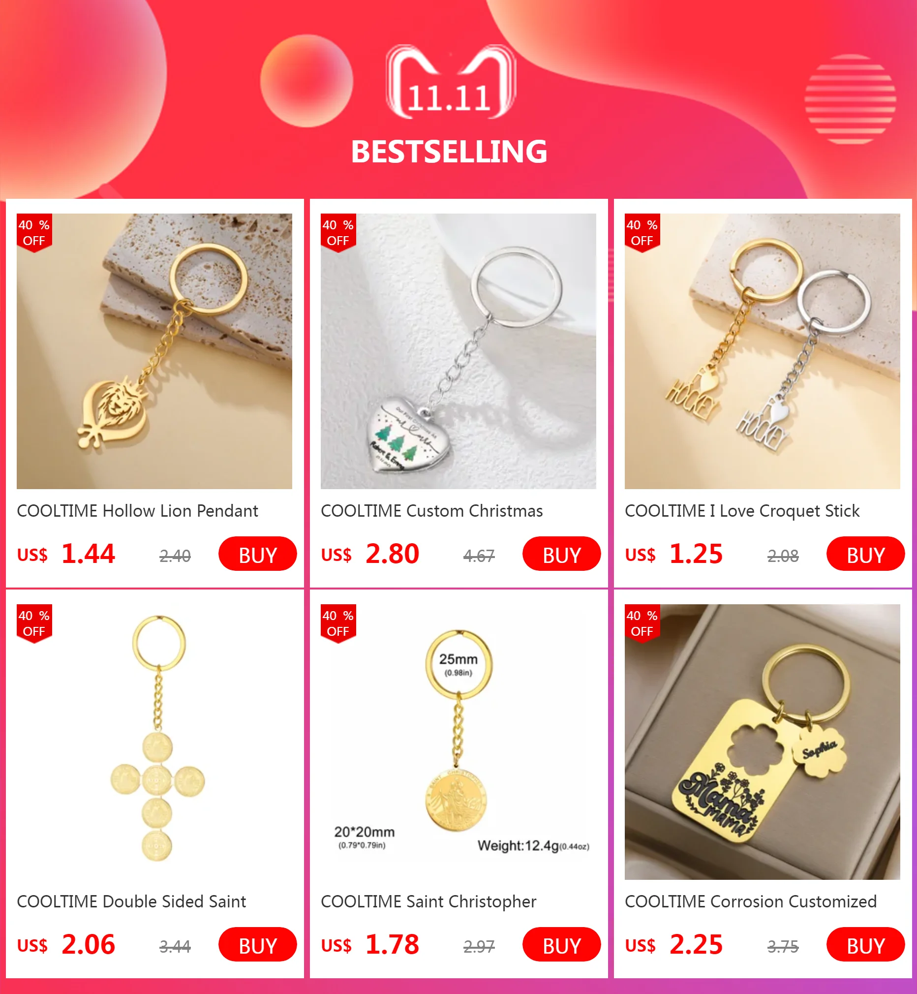 COOLTIME Benutzerdefinierte Foto Gänseblümchen Acht Blütenblatt Blume Anhänger Brosche Edelstahl Mode Personalisierte Bild Unisex Schmuck Geschenk – Detail 1
