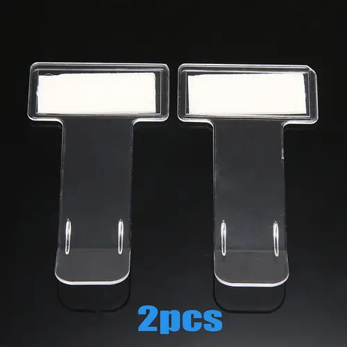 Car Styling Parking Ticket Holder Fastener Card Holder Invoice Receipt Mounting Fastener Plastic Organizer Windshield Sticker - Image 7