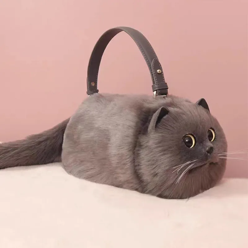Cat Messenger Bag Women Cross bag versatile small cute fashionable autumn winter high-level design pet carrier bag pet bag shoulder messenger bag