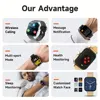 2025 New Smartwatch 1.83"Color Screen Full Touch  Wireless Bluetooth Call Custom Dial Heart Rate Monitor Smart Watch Women Men 4