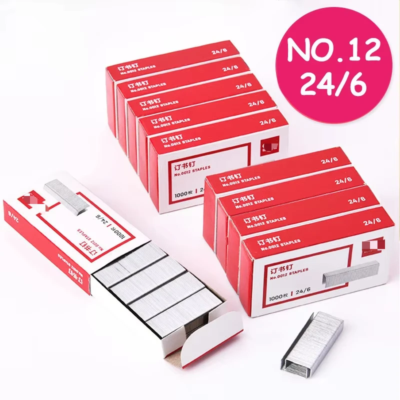 1 Box 0012 Staple 24/6 Universal Unified Staple-Can Be Used To Order 10-25 Sheets of Paper