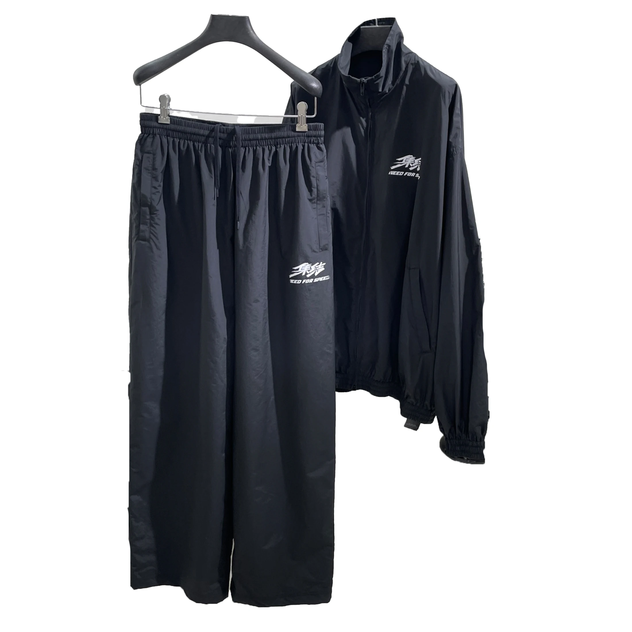 NIGO Men's Women's Spring And Autumn Fashion Light Zipper Sports Jacket Casual Elastic Waist Pants Suit Set Ngvp #nigo9253 6