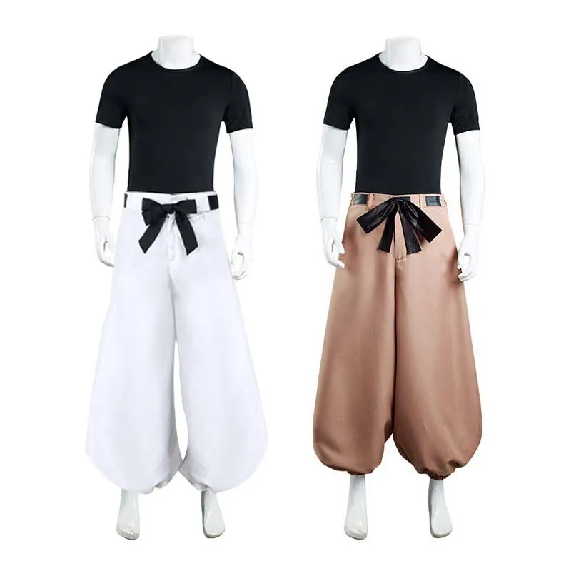 

Anime Jujutsu Kaisen Fushiguro Toji Cosplay Costume Uniform Top Pants Halloween Rave Combat Fushiguro RolePlay Suit
