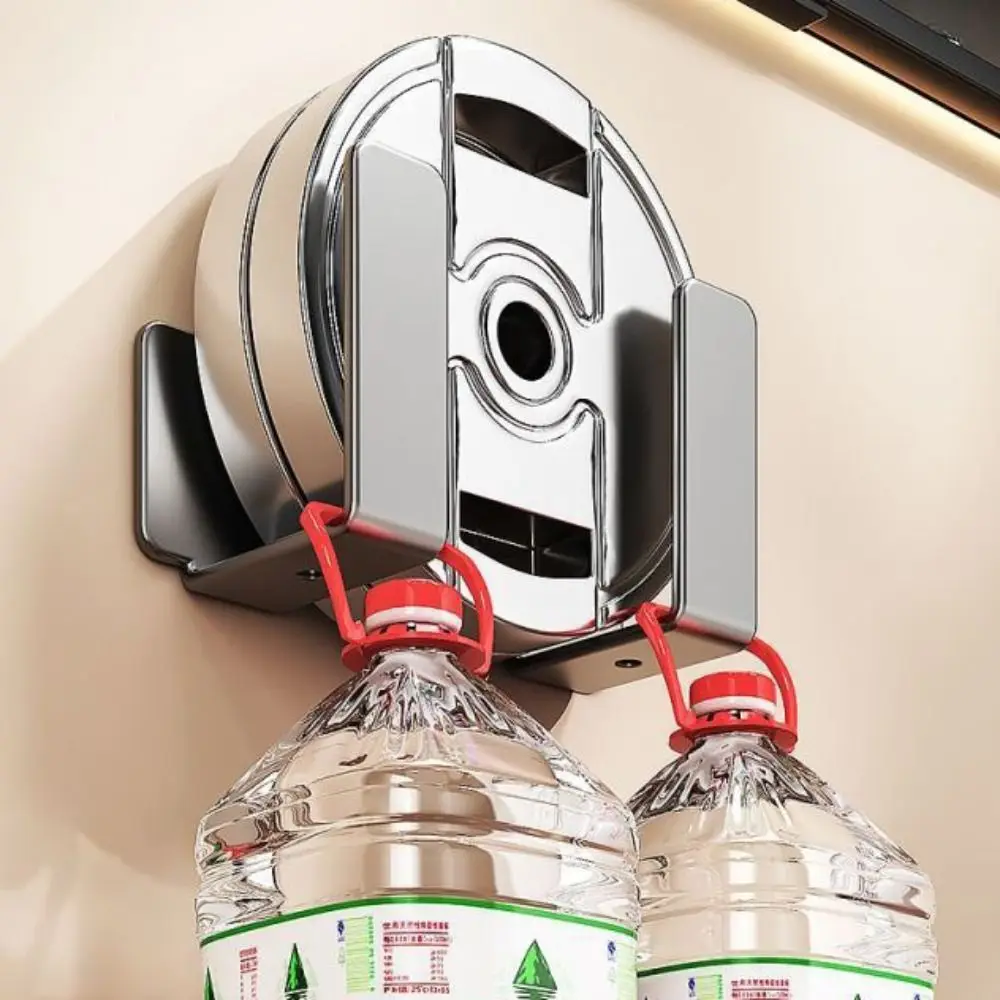 Carbon Steel Wall Mount Router Holder Space Saving