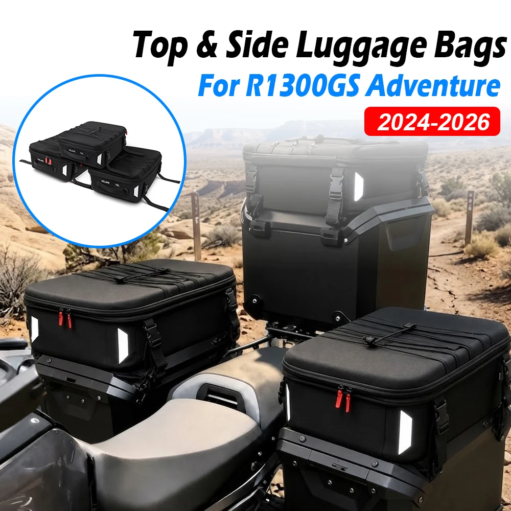 Per BMW R1300GS Adventure R1300GSA 2024 2025 2026 R1300 GS Adv Borse Laterali e Bauletto Moto Valigie Bagagli