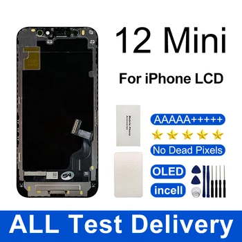 12 Mini OLED Per iPhone 12 Mini Display LCD Incell Con Touch Screen 3D Parti di Ricambio Digitizer Assembly GX 12Mini Display