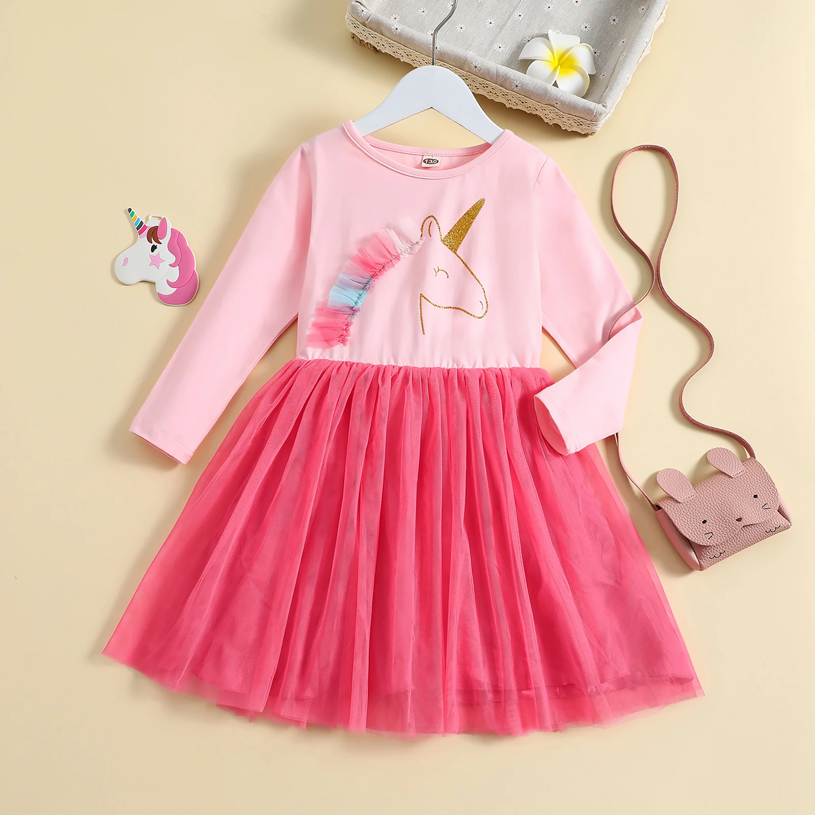 Girls Tutu Dress Princess Costume for 2-7 Years kids clothes