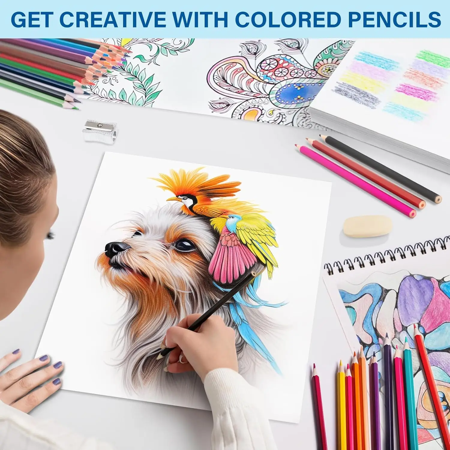 Vibrant Soft Core Colored Pencils for Artists and Beginners