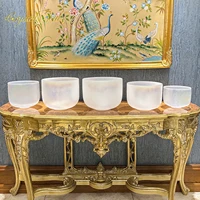 Crystal Soul Exclusive Design Harmony Moonstone Crystal Singing Bowl Set - Image 5