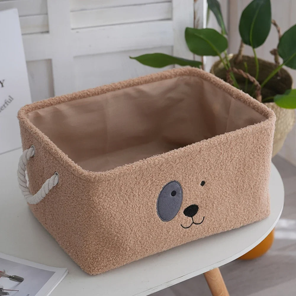 Plush Pet Storage Basket 6