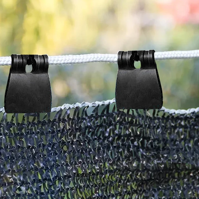 Árnyékoló Ruhás Klipek 100Db Üvegházhatású Árnyékháló Háló Hálóhorog Borító Napgátló Kerti Szerszám Fix Bilincsek Tartozékok - Image 3