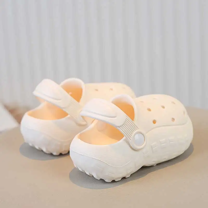 Children's Cave Shoes Four Seasons Solid Color Anti Slip Sneakers Boys and Girls' Beach Lightweight Quick Drying Baby Shoes 6