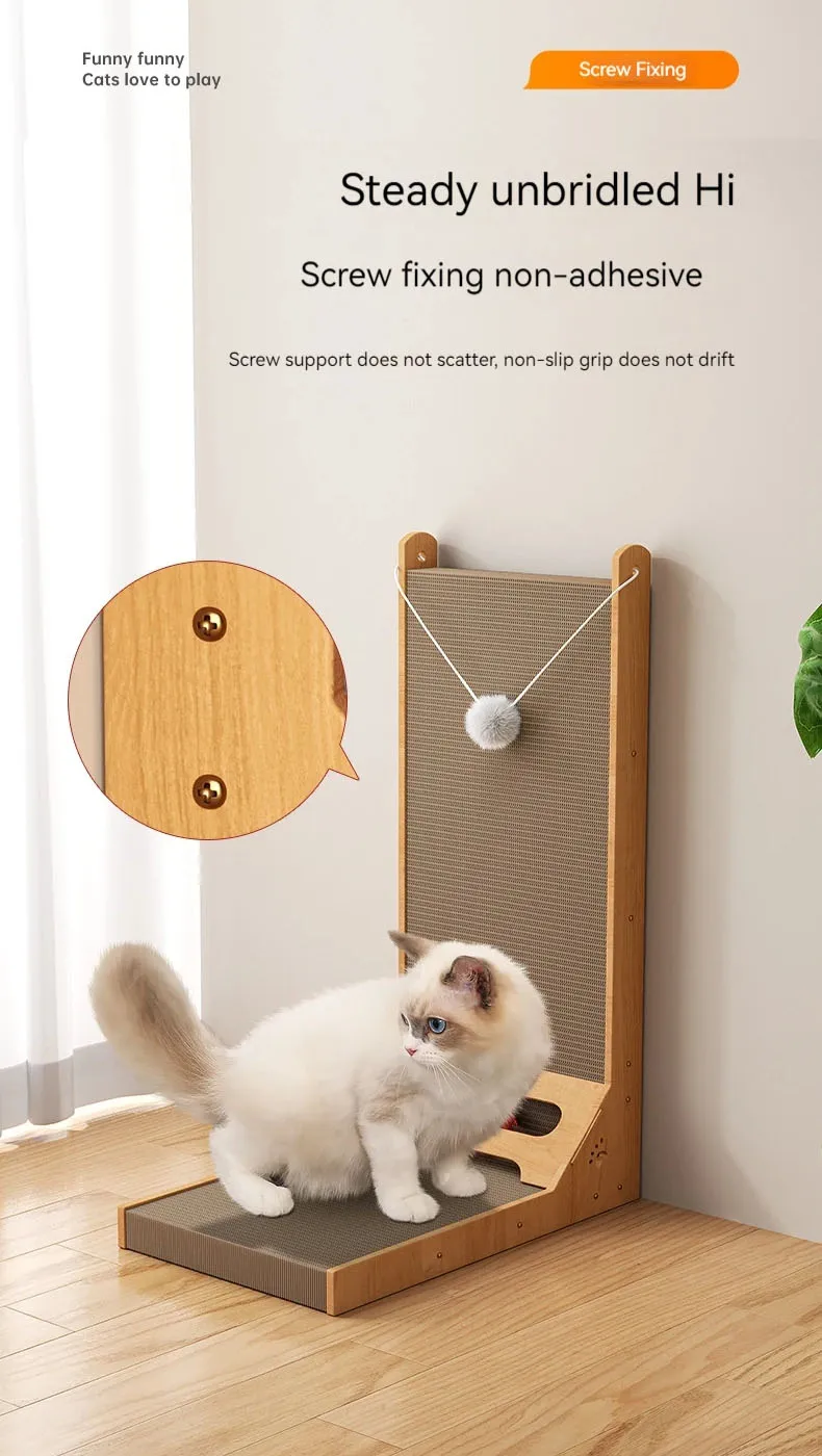 Title 8, Cats Pet Products Scratching Post Pole Ball Scr...